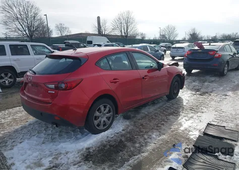 2014 Mazda Mazda3 I Sport from USA, damaged, VIN JM1BM1K78E1214586